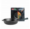 Чугунная сковорода Optima Black 280х60 мм Brizoll O2860-P1